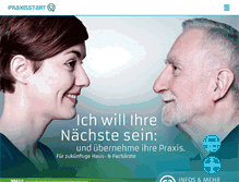 Tablet Screenshot of praxisstart.info